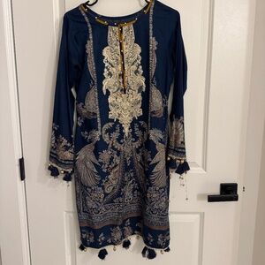 Sana Safinaz Pakistani Lawn Shirt Small/Medium
